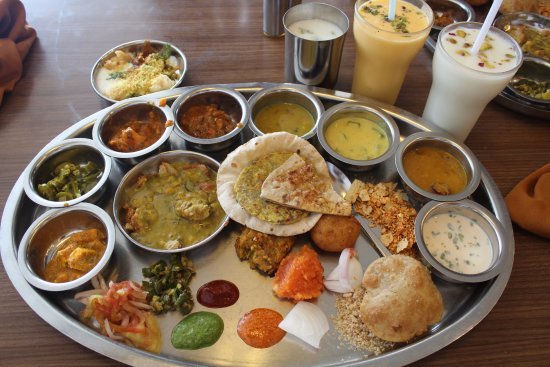 best vegetarian thali in dubai