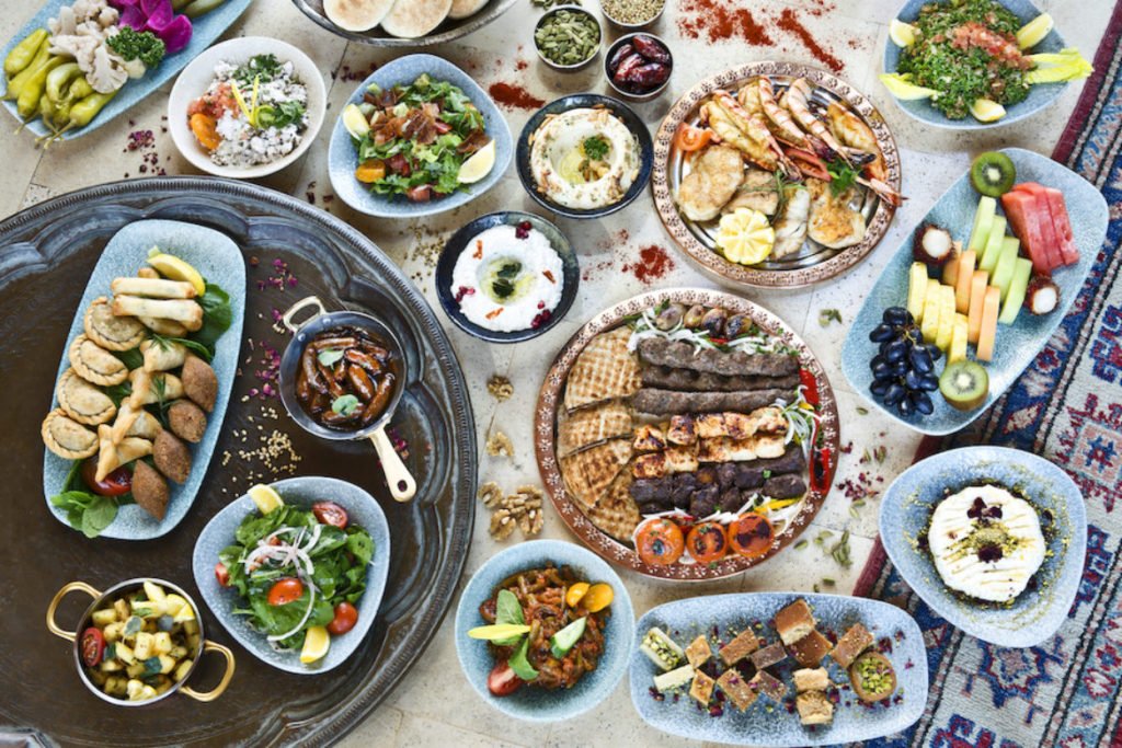 Arabian cuisine iftar buffets