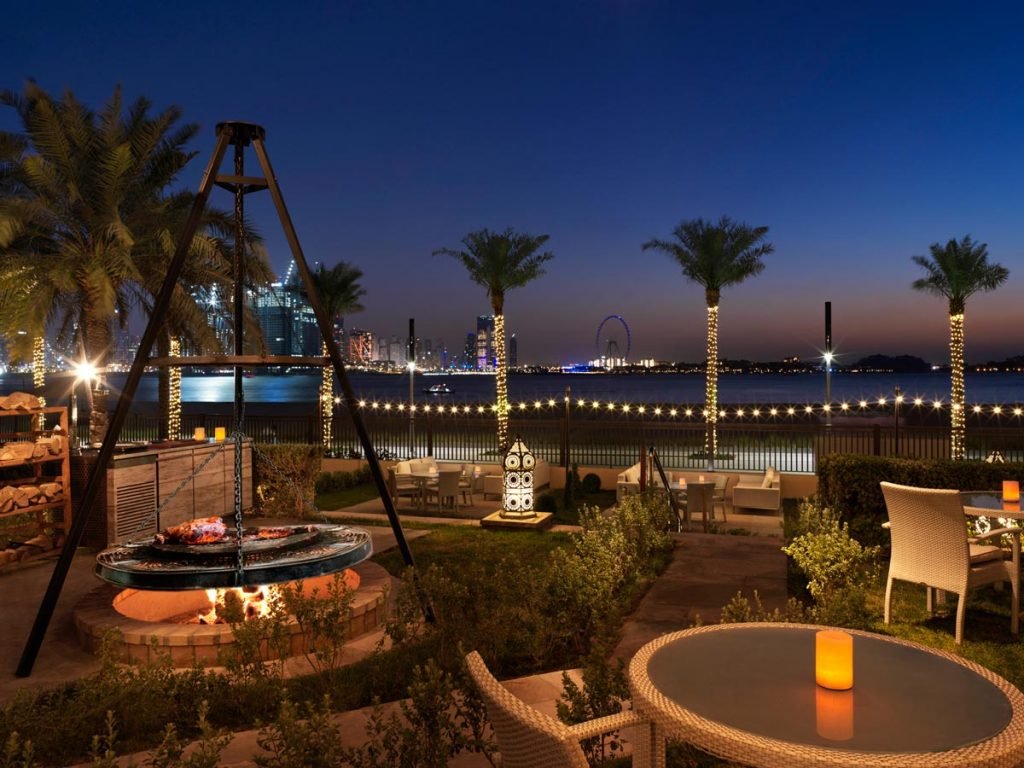 top restaurant in Dubai palm