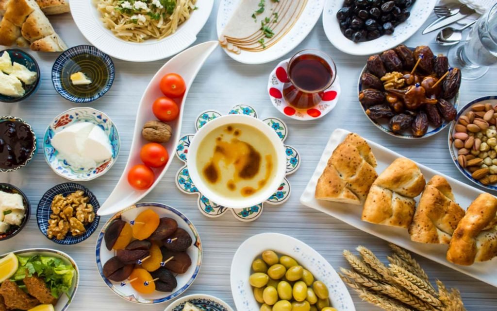Lebanese iftar buffet in Dubai