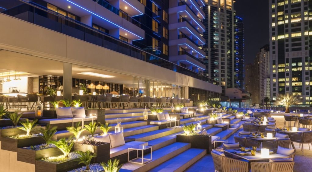 best rooftop in Dubai Marina