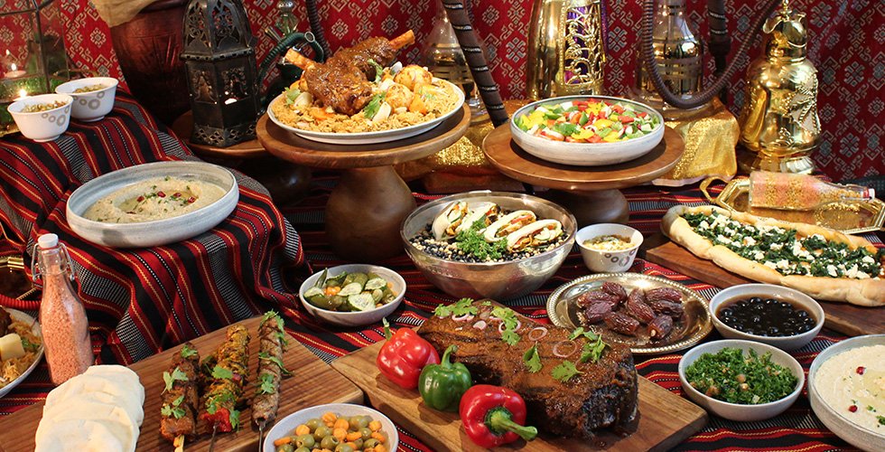Asian cuisine iftar buffet