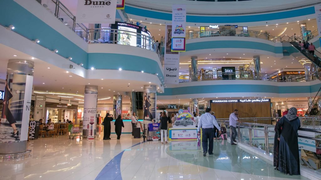 shopping mall in Abu Dhabi