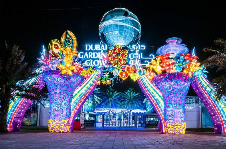 dubai garden glow zabeel park